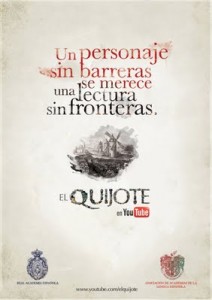 Videoliteratura: El quijote, de todos y para todos en Youtube.